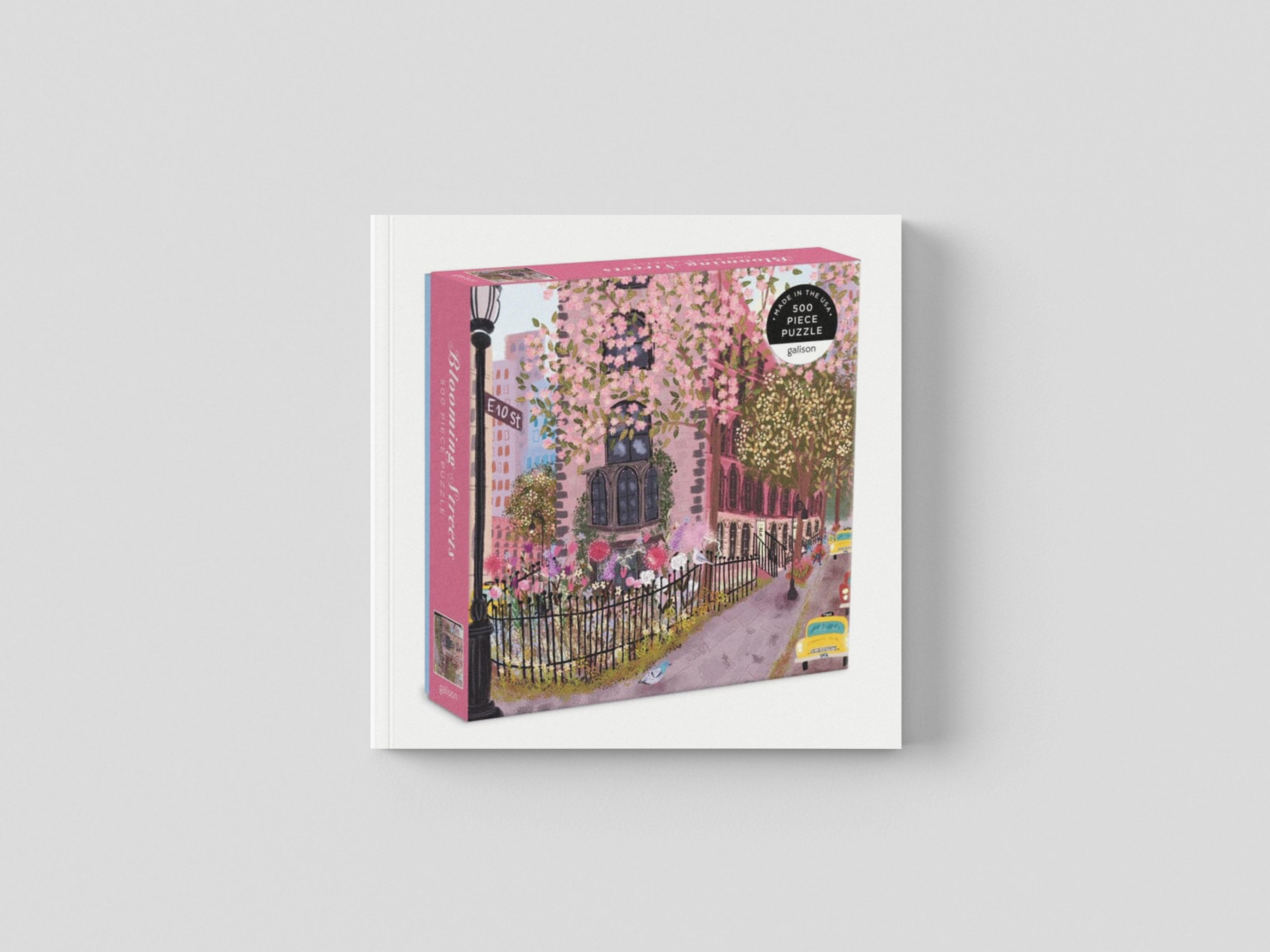Blooming Streets 500 Piece Puzzle by Galison; 9780735369306