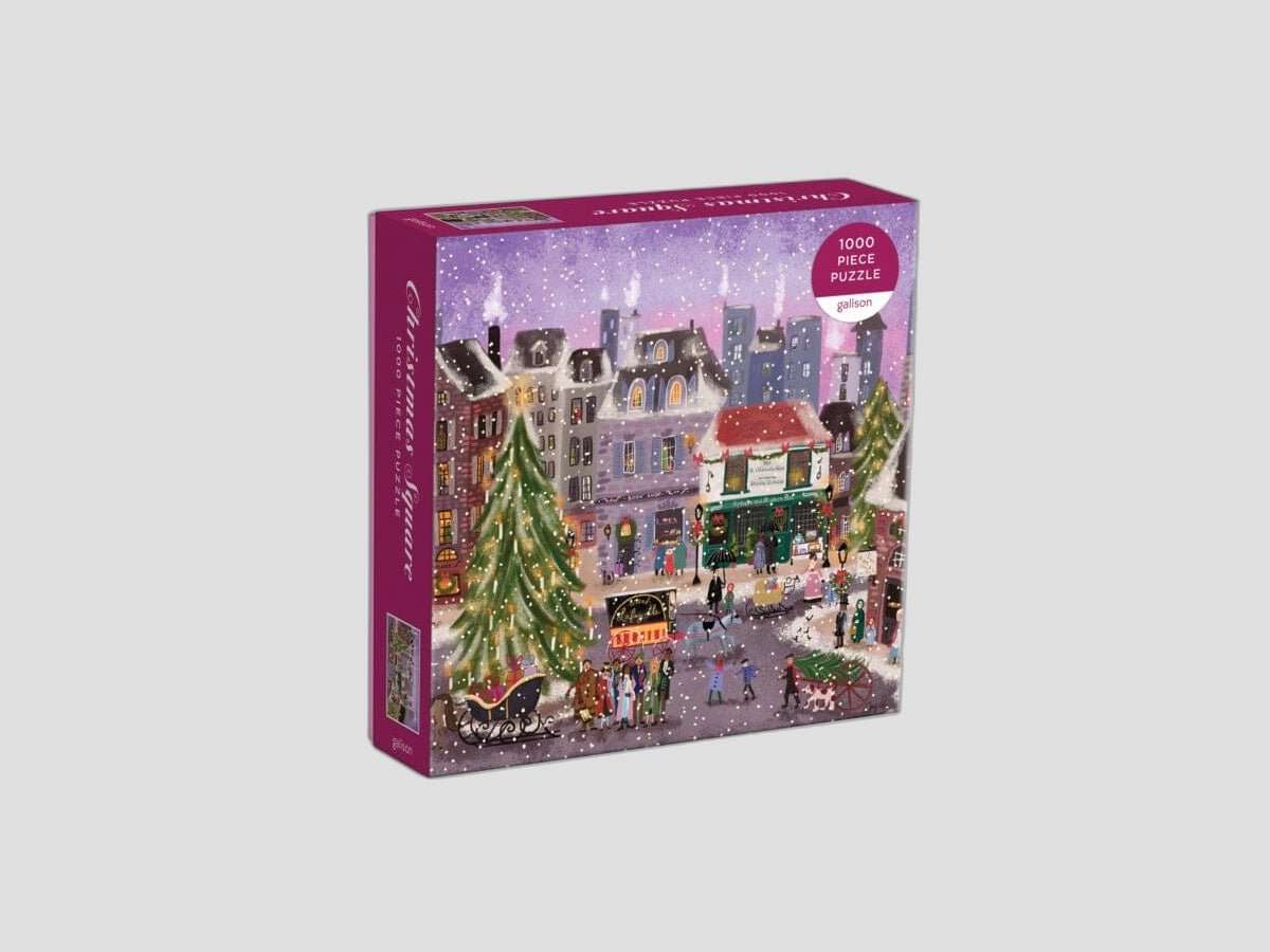 Joy Laforme Christmas Square 1000 Piece Puzzle in Square Box by Galison; 9780735371187