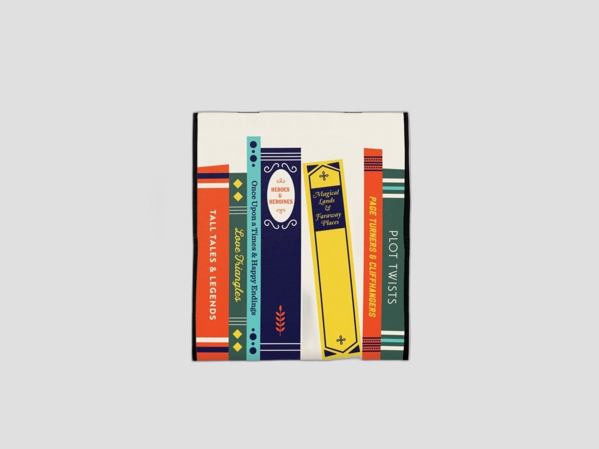 Literary Tales Reusable Tote by Galison; 9780735372733