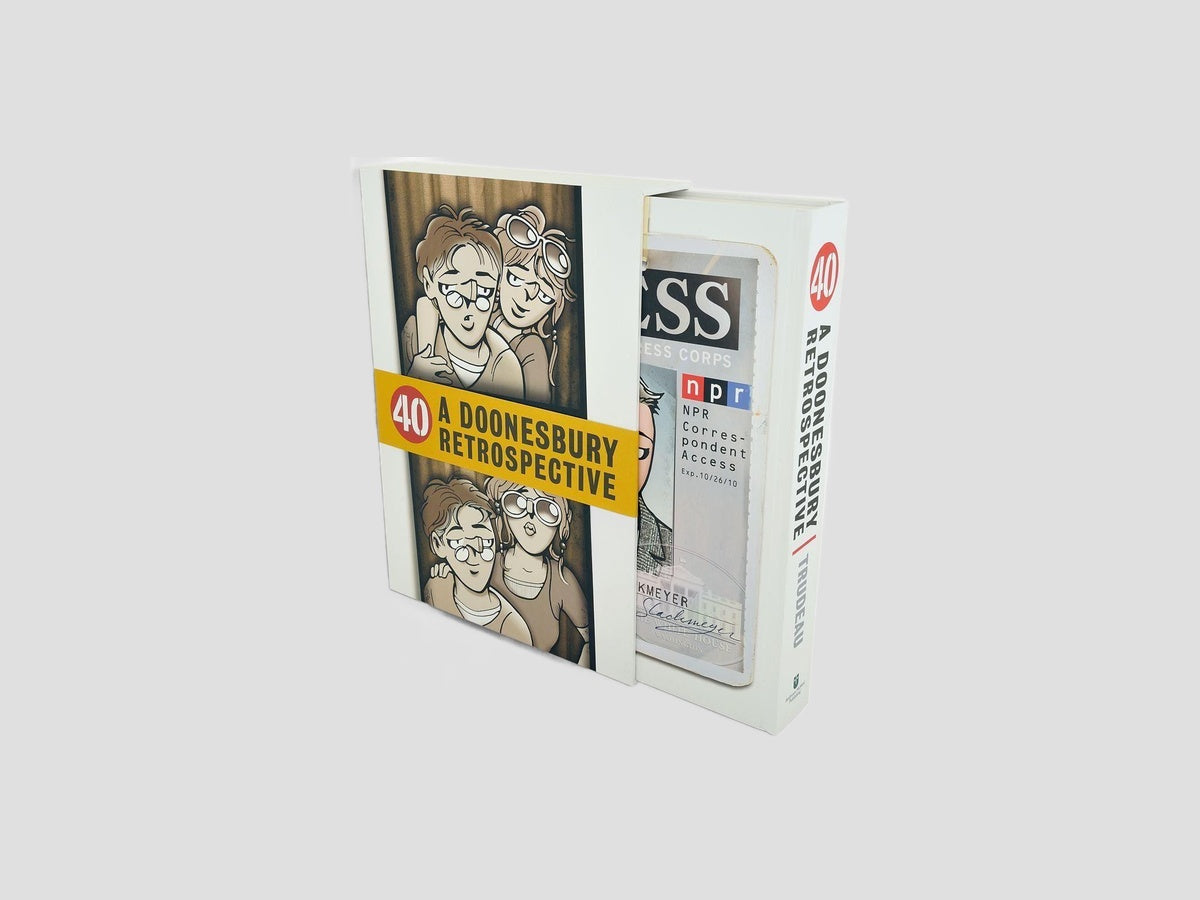 40: A Doonesbury Retrospective - Deluxe by Andrews McMeel Publishing; 9780740797354