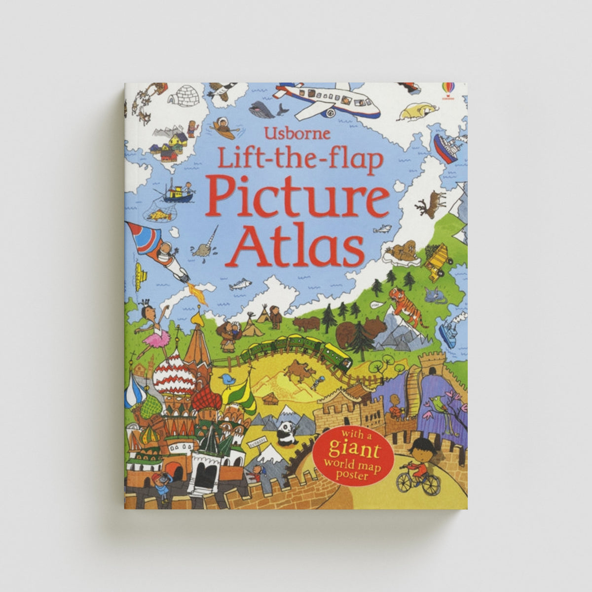 Lift-the-Flap Picture Atlas by Alex Frith; 9780746098479