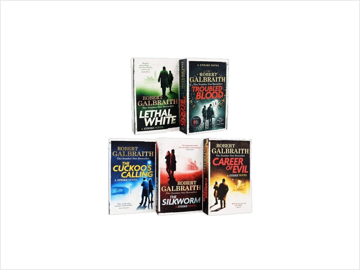 Cormoran Strike Series 5 Books Collection