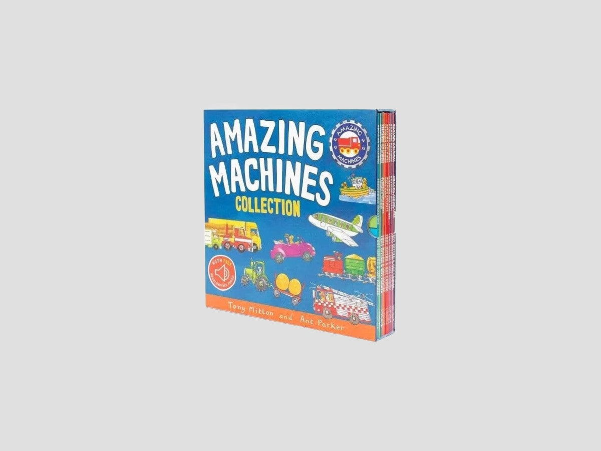 Amazing Machines 10 Books Collection Ages 2-6 by Macmillan; 9780753448533