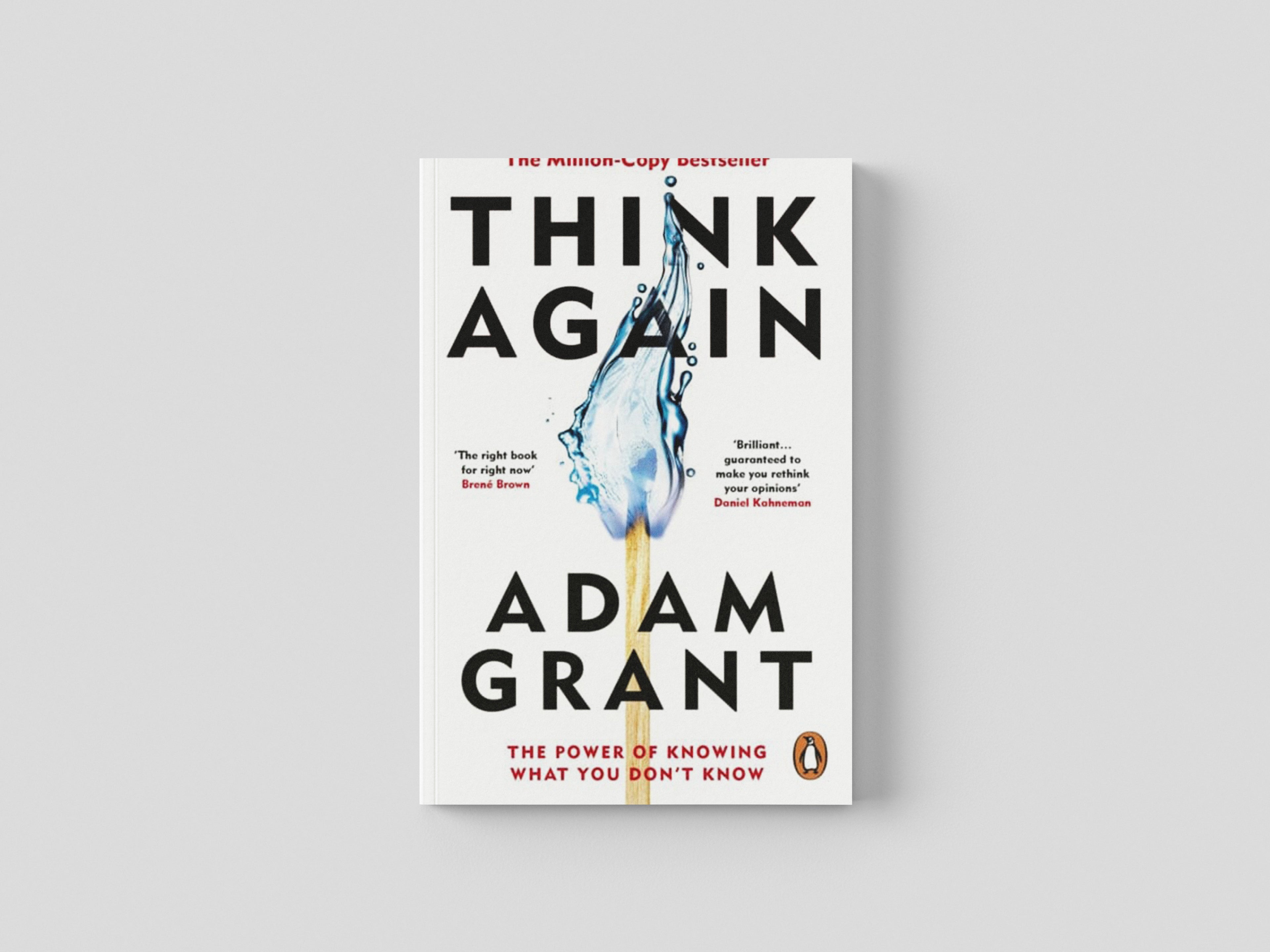 Think Again by Adam Grant; 9780753553916