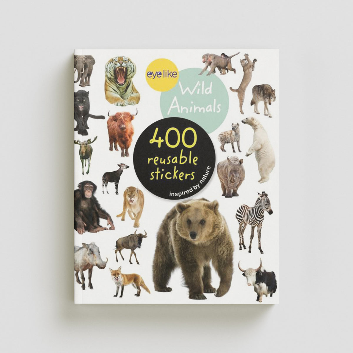Eyelike Stickers: Wild Animals by Workman Publishing; 9780761179641