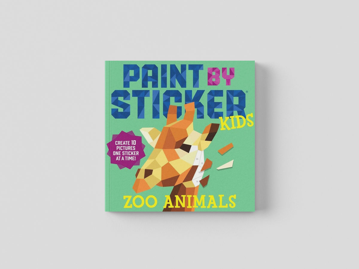 Paint by Sticker Kids: Zoo Animals by Workman Publishing; 9780761189602