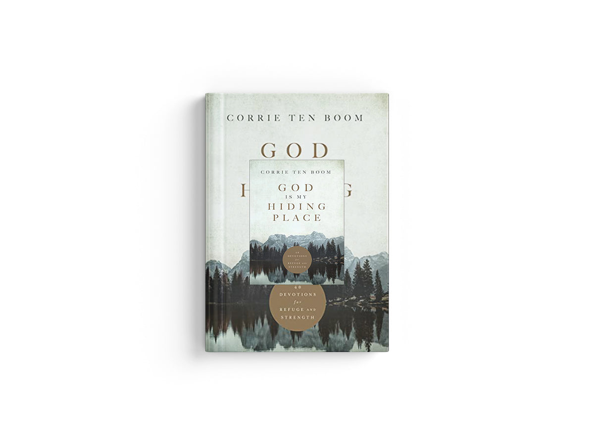 God Is My Hiding Place – 40 Devotions for Refuge and Strength by Corrie Ten Boom; 9780800761776