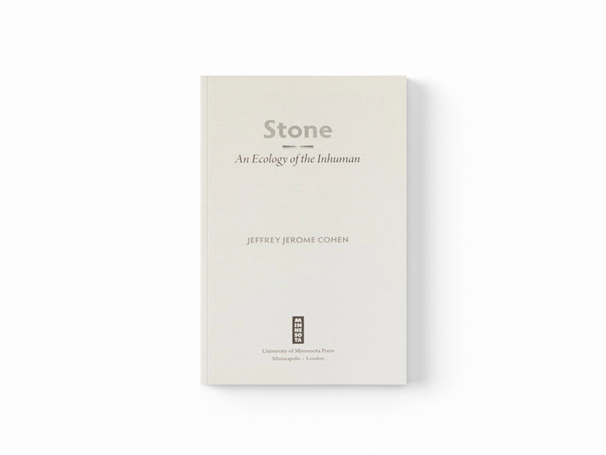 Stone by Jeffrey Jerome Cohen; 9780816692620
