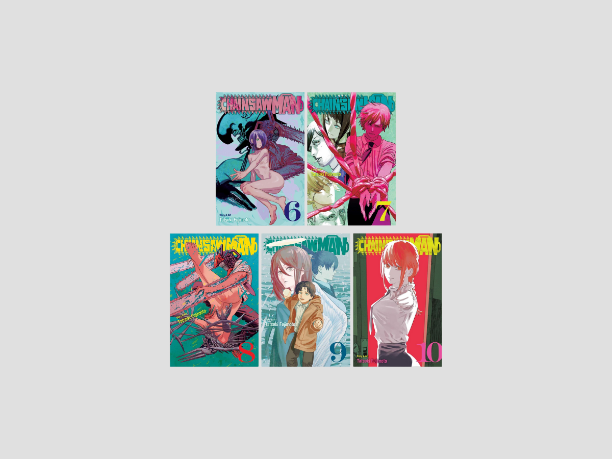 Chainsaw Man Vol. 6-10 Collection by Tatsuki Fujimoto; 9780818314964