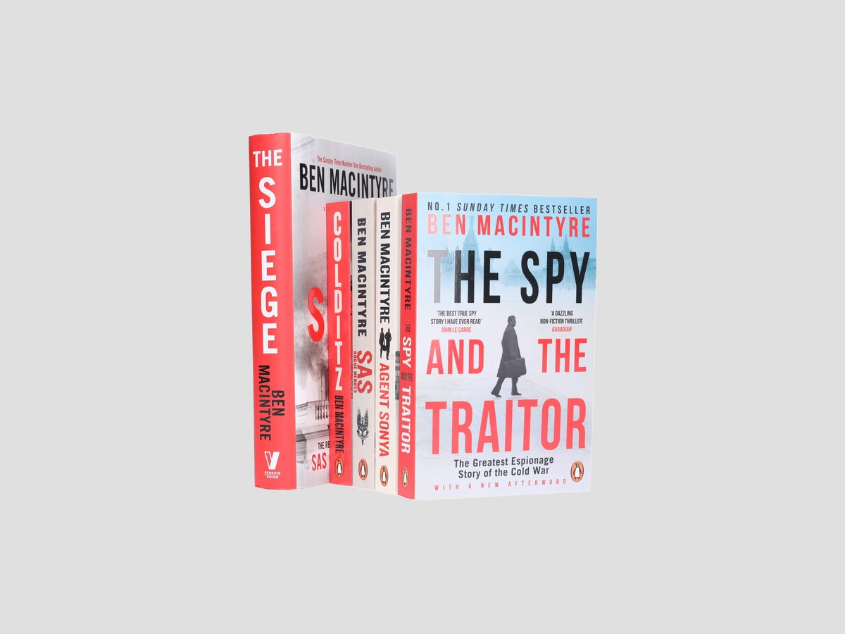 Ben Macintyre 5 Books Collection Set - Non Fiction by Penguin; 9780863064555