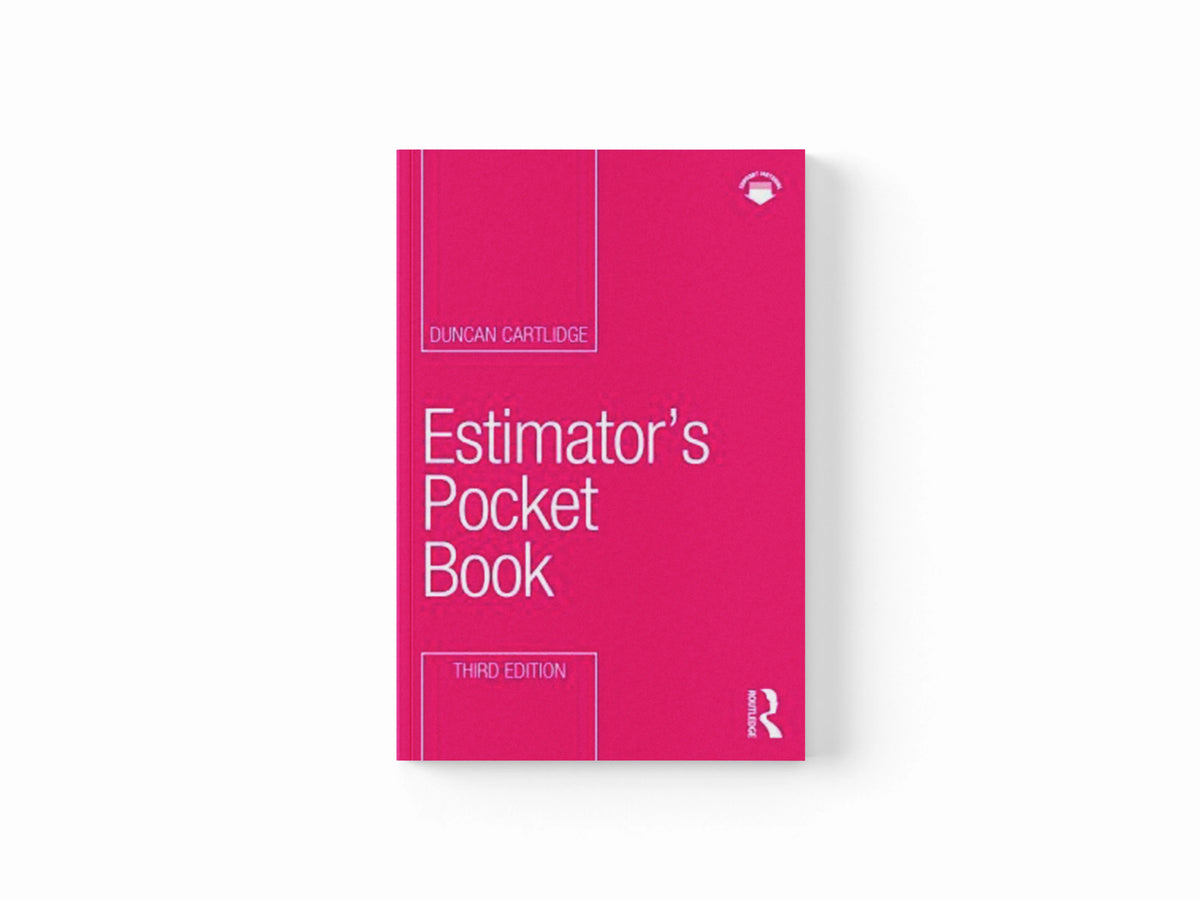 Estimator’s Pocket Book by Duncan Cartlidge; 9781032661520