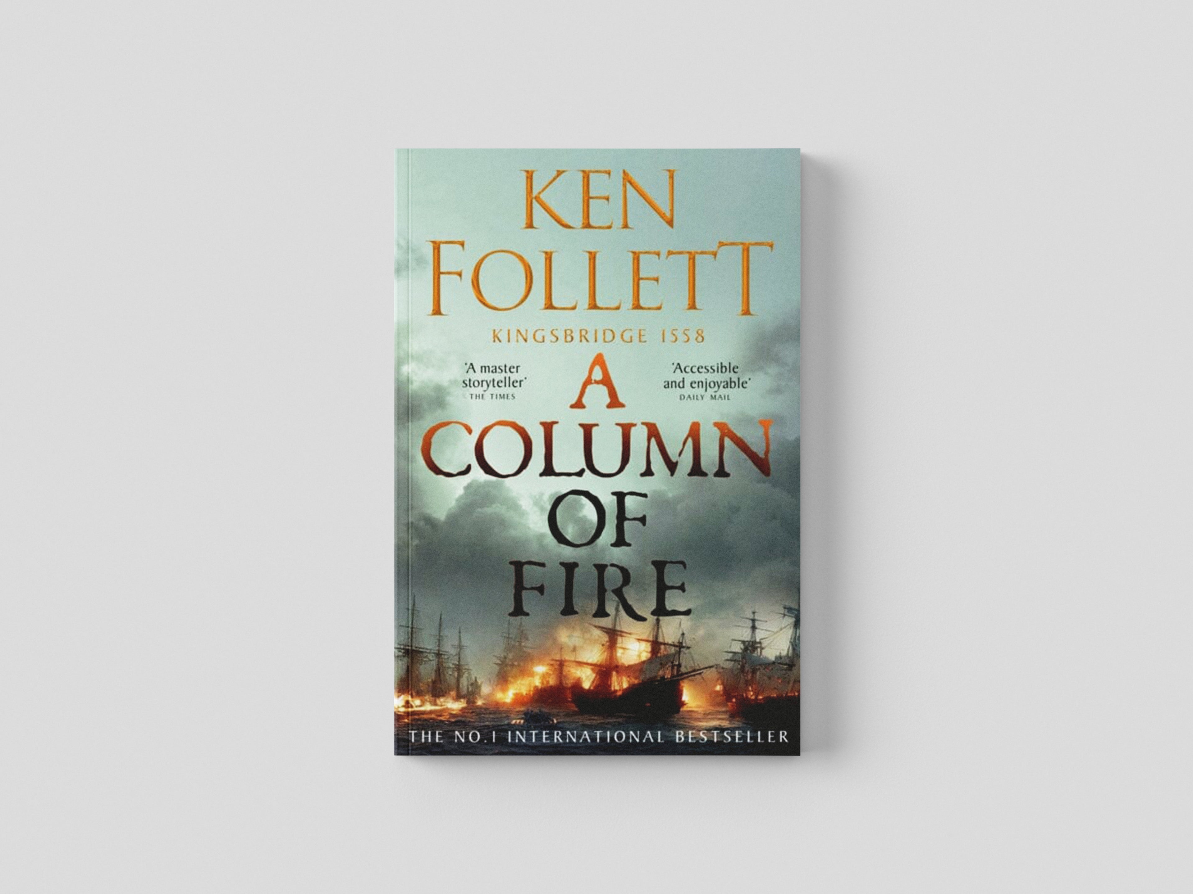 A Column of Fire by Ken Follett; 9781035020133