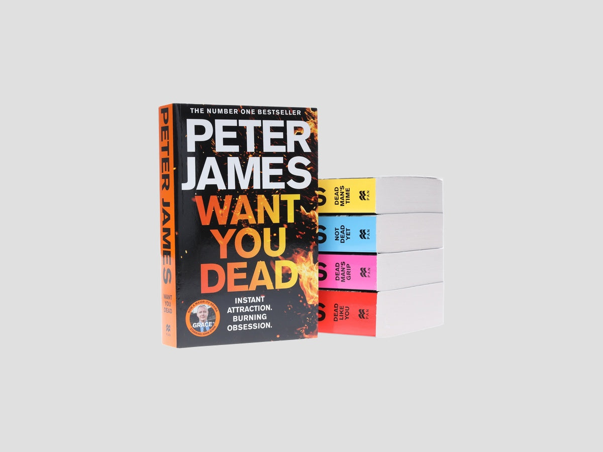 Roy Grace Series (Book 6-10) 5 Books Collection by Peter James; 9781035066322