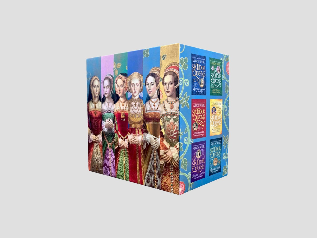 Six Tudor Queens Series 6 Books Collection by Alison Weir; 9781035420643