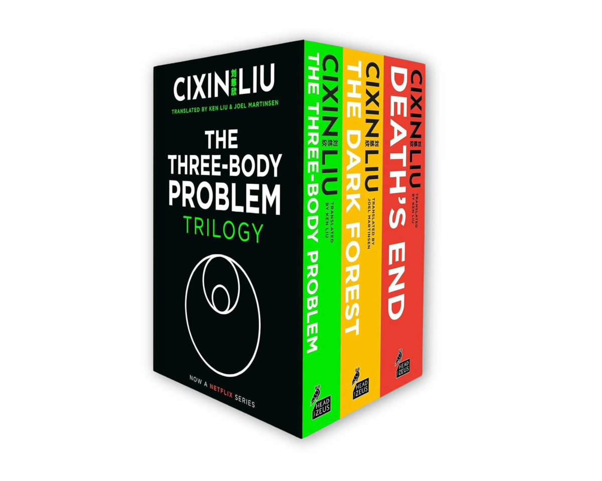 3 Body Problem: Remembrance of Earth's Past Trilogy 3 Books Box Set - Fiction by Cixin Liu; 9781035905874