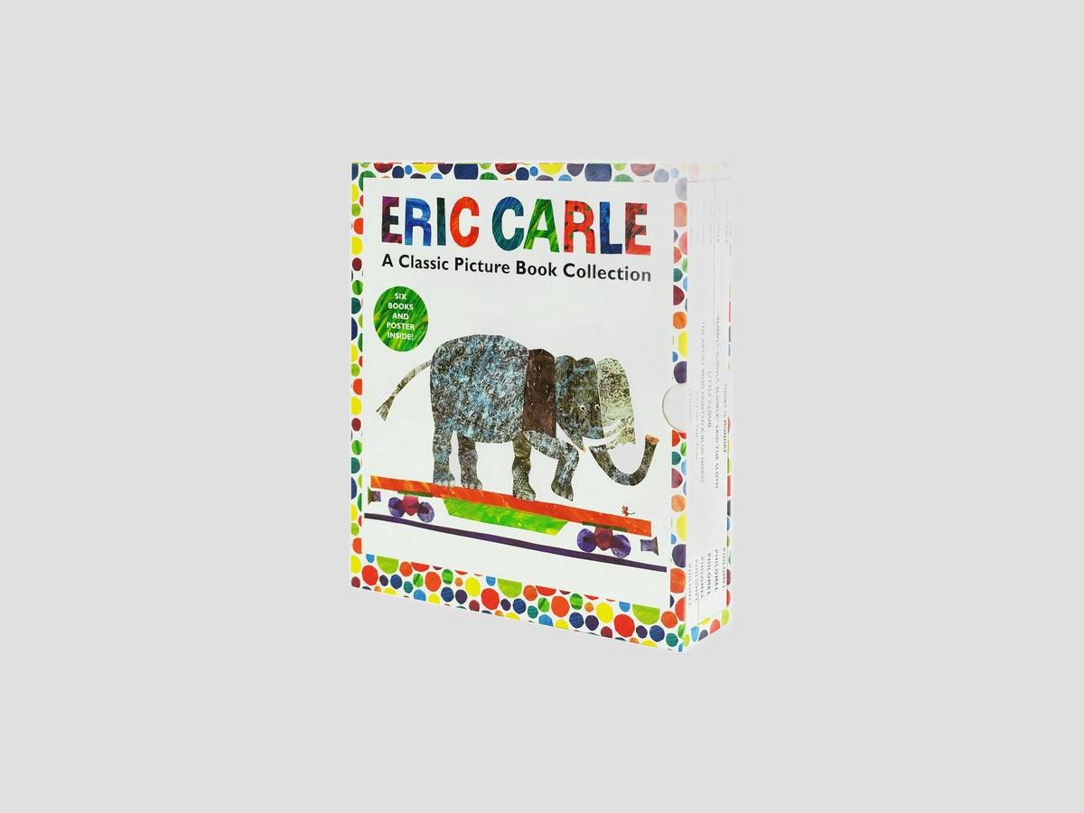 Eric Carle: A Classic Picture 6 Books Collection Set With Two-Sided Poster Inside! - Ages 2-5 by Philomel; 9781101951217