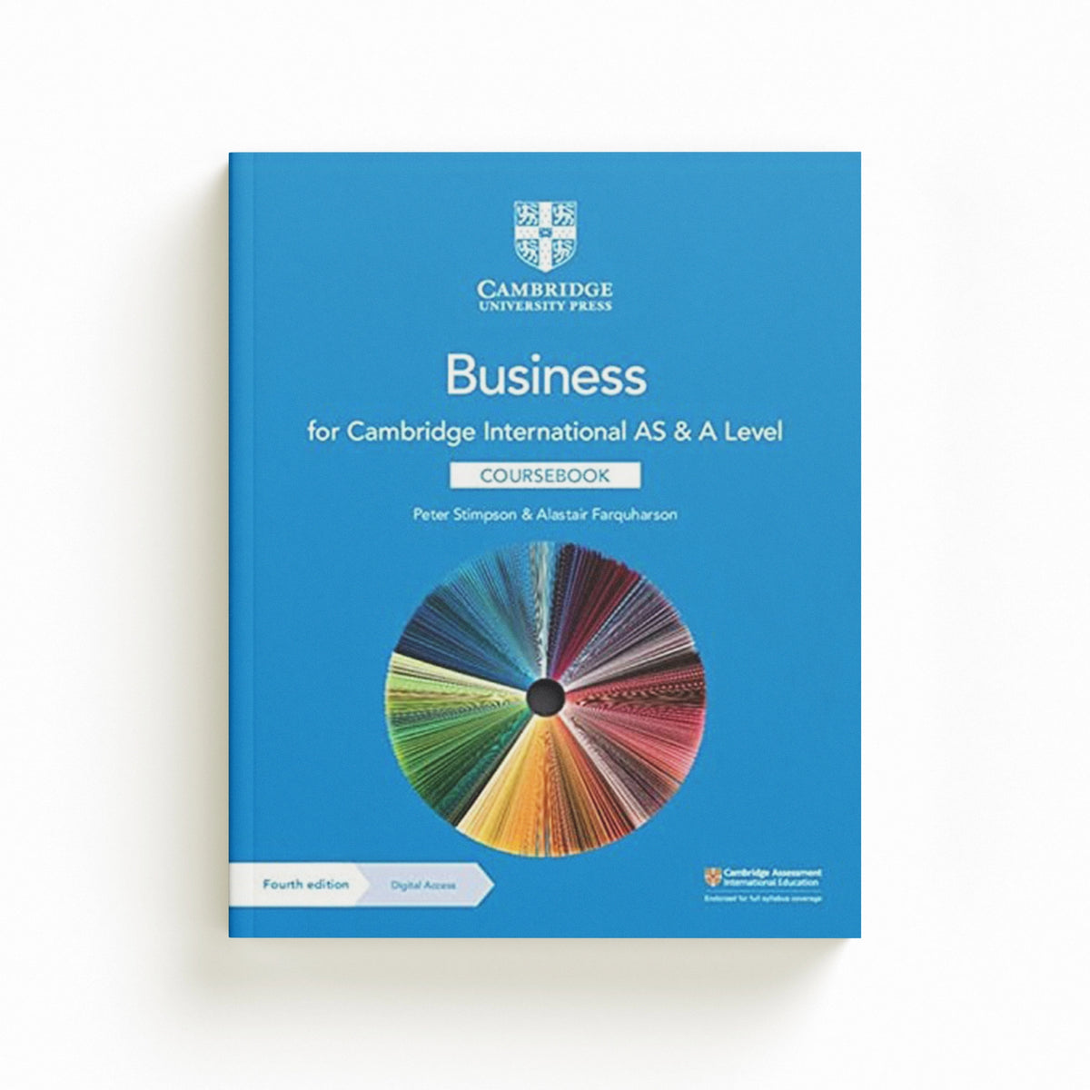 Cambridge International AS & A Level Business Coursebook with Digital Access (2 Years) by Alastair Farquharson; Peter Stimpson; 9781108921220