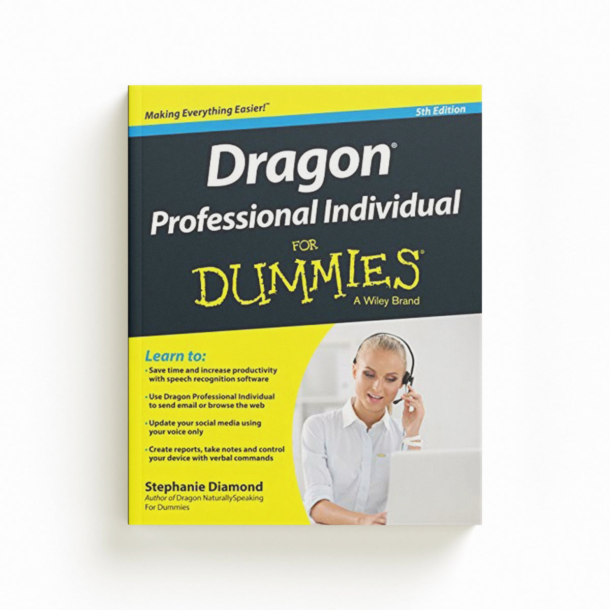 Dragon Professional Individual For Dummies by Stephanie Diamond; 9781119171034