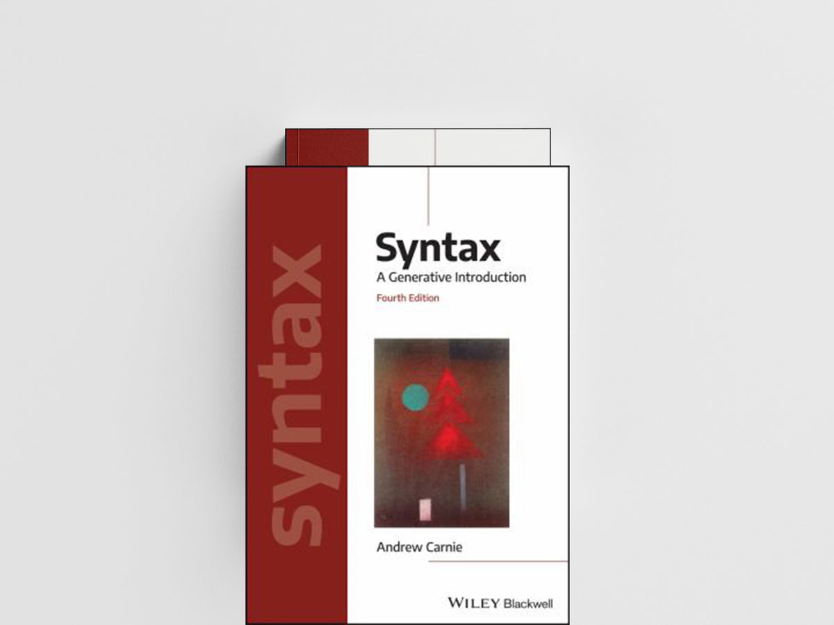 Syntax by Andrew  Carnie; 9781119569237