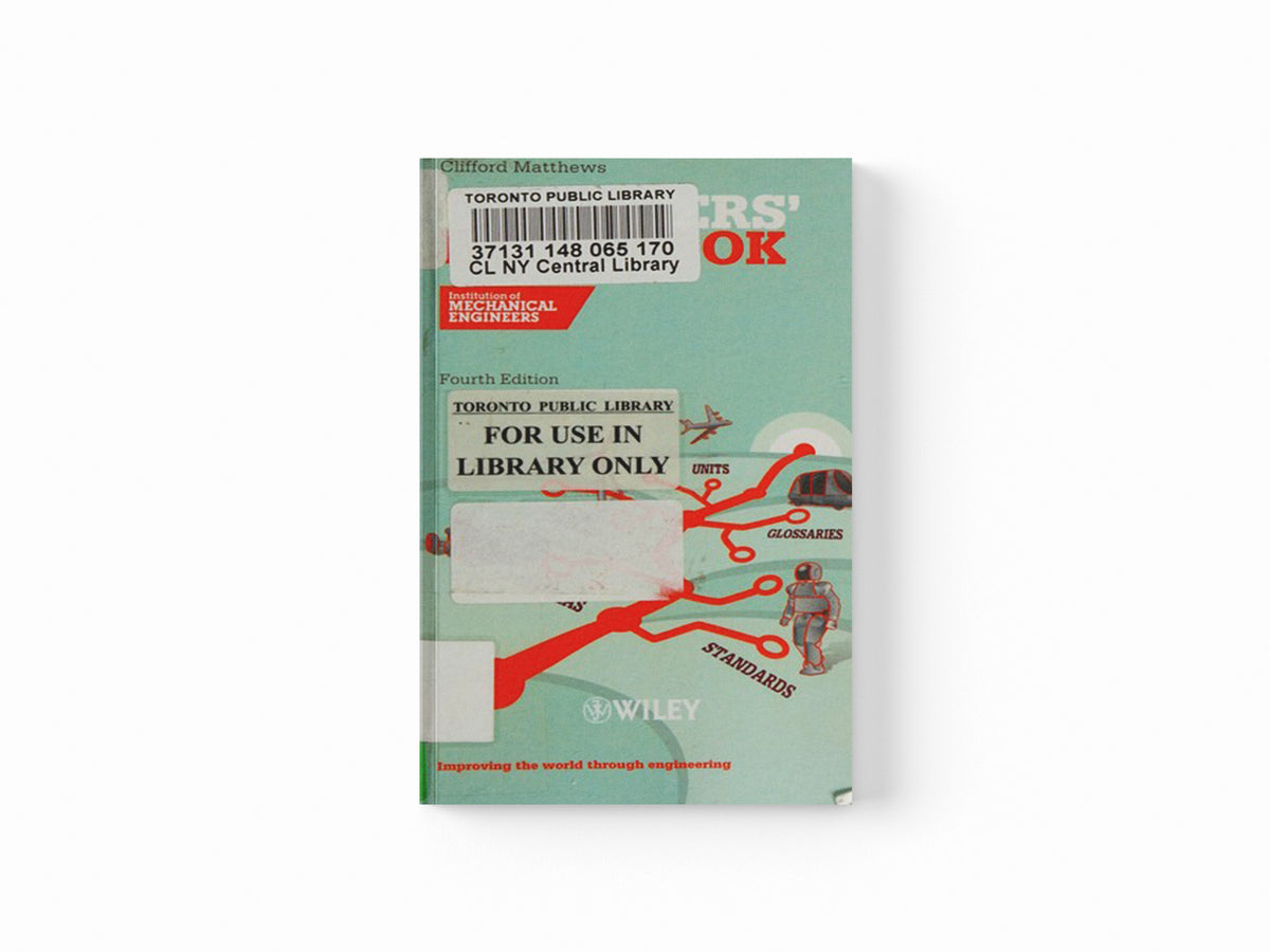 Engineers' Data Book by Clifford  Matthews; 9781119976226