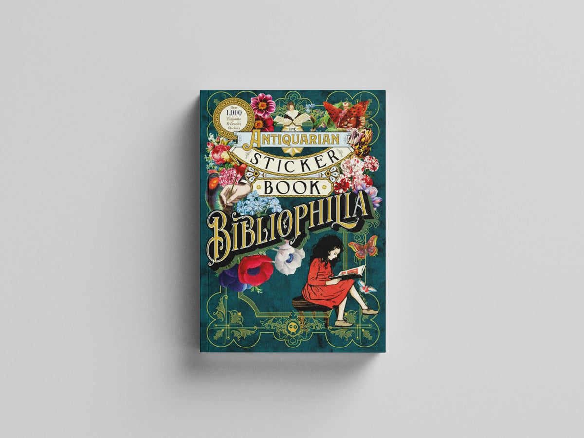 The Antiquarian Sticker Book: Bibliophilia by Odd Dot; 9781250792556