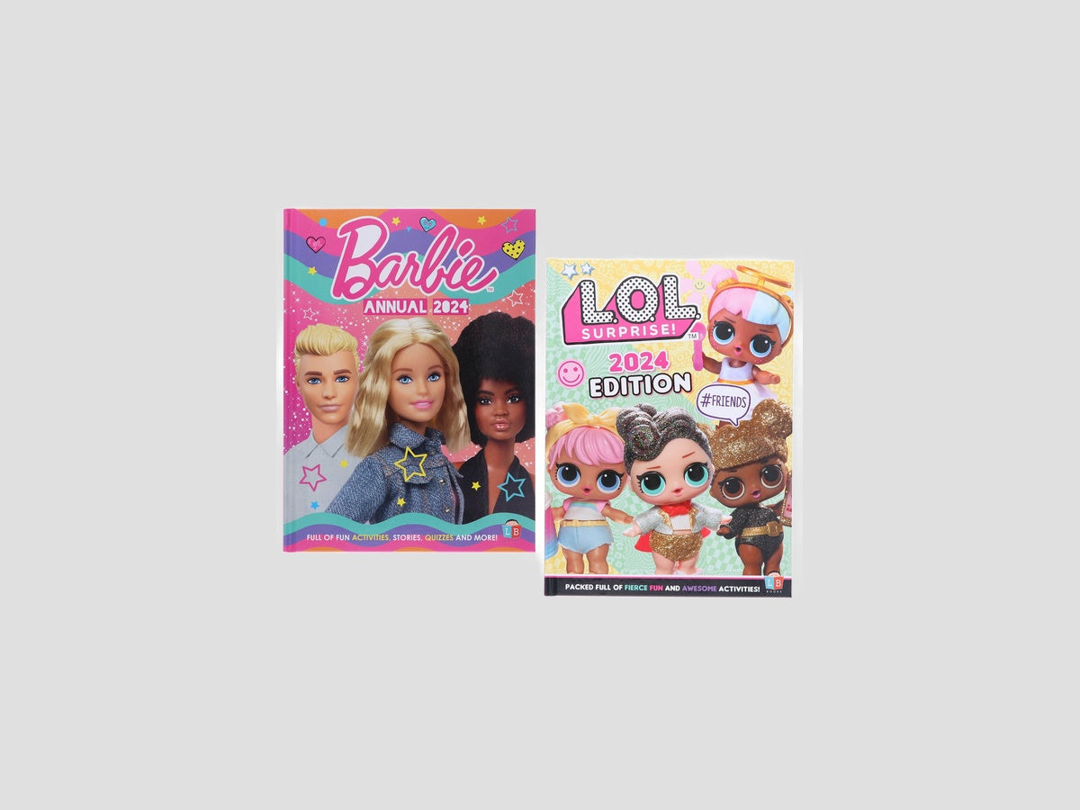 Barbie! & L.O.L. Surprise! Official Annual 2024 - Age 4+ by Little Brother Books Limited; 9781270194774