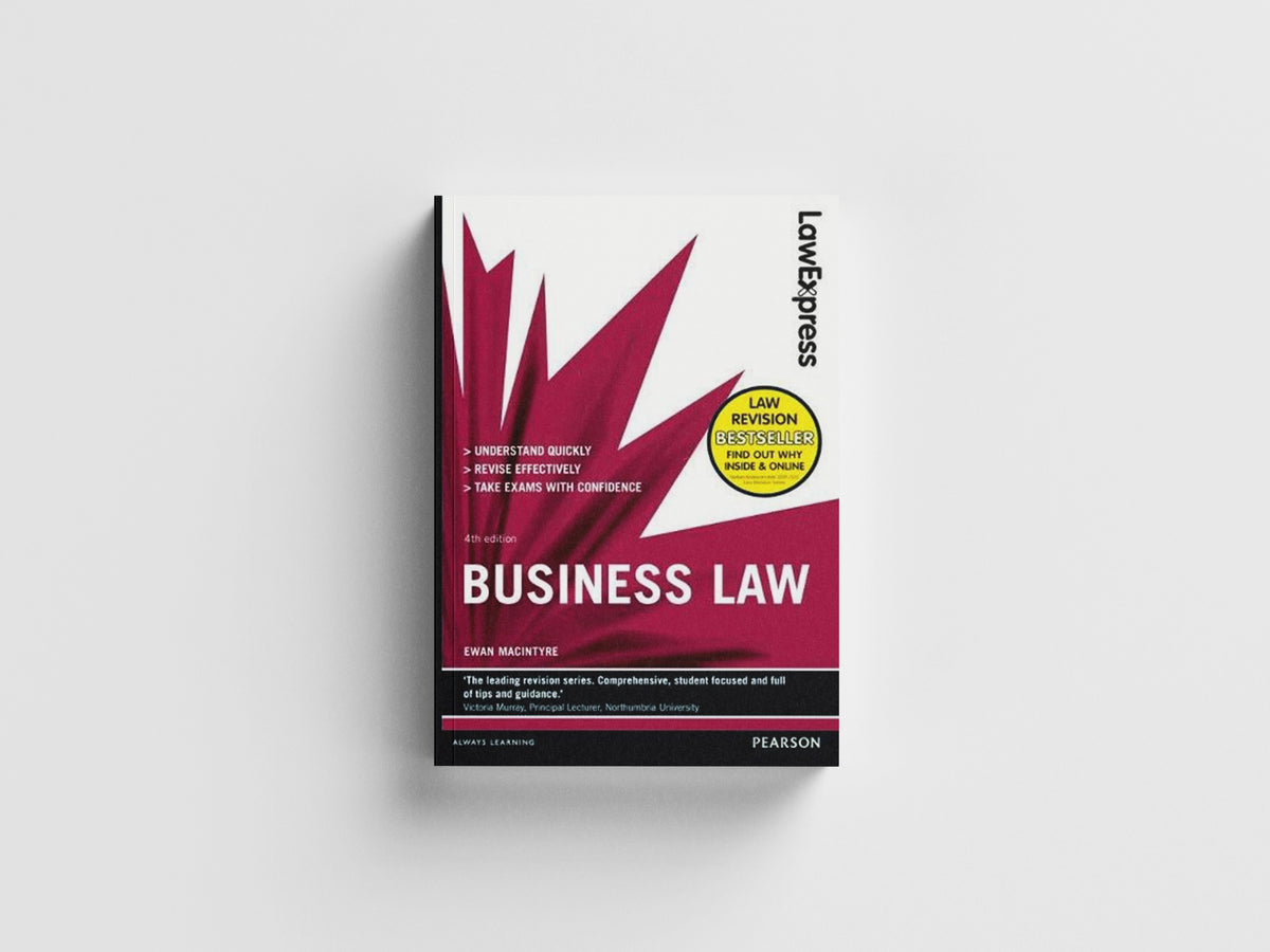 Law Express: Business Law by Ewan MacIntyre; 9781292012902