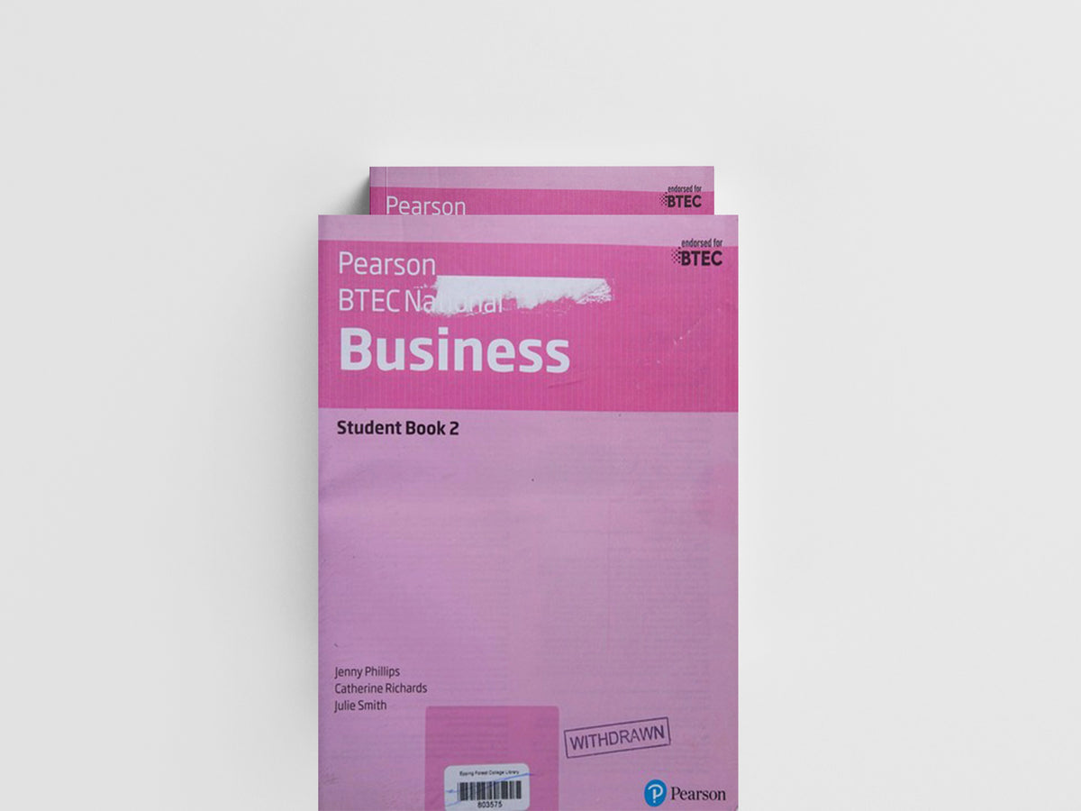 BTEC Nationals Business Student Book 2 + Activebook by Catherine Richards; Jenny Phillips; 9781292126258