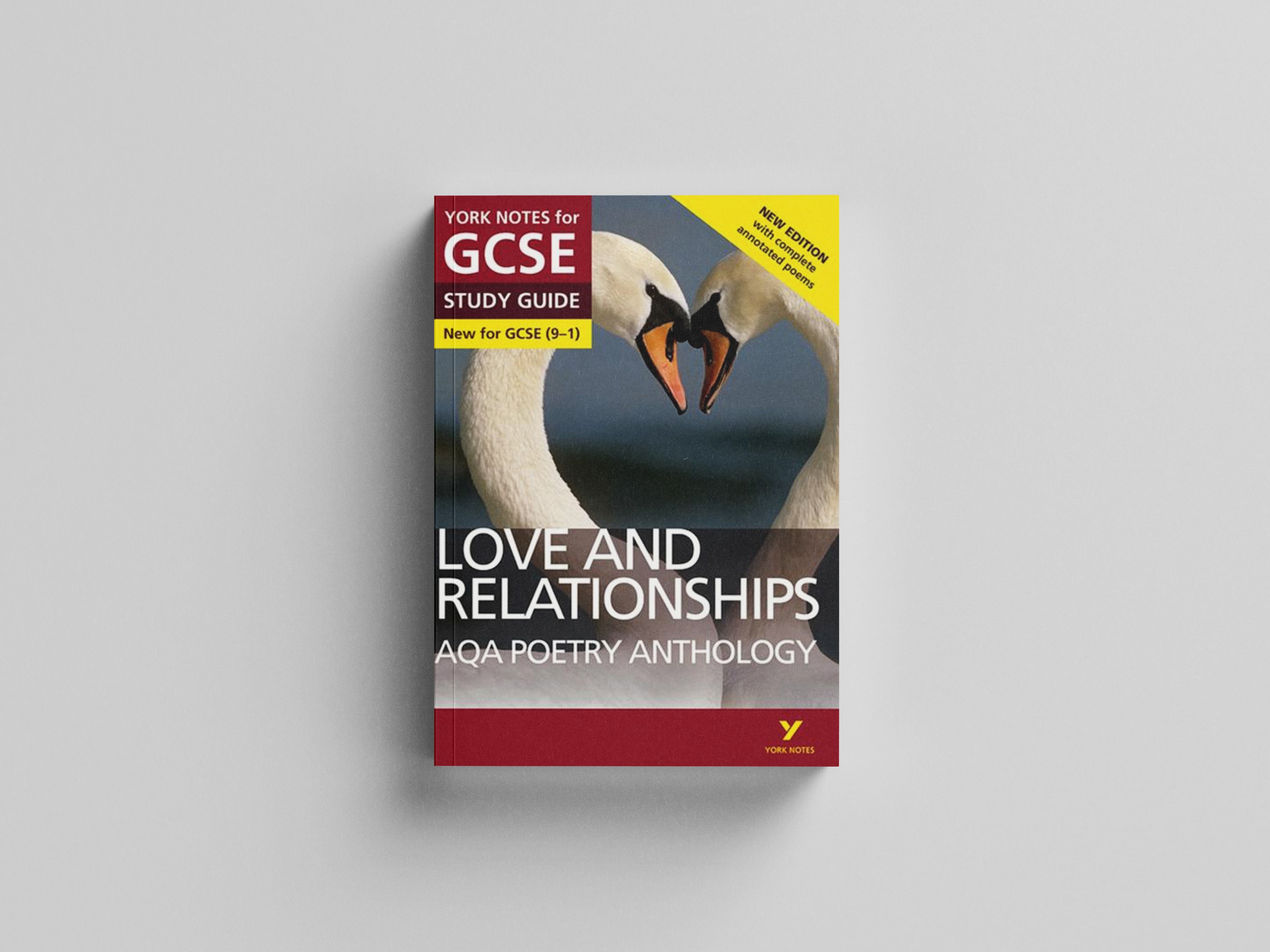AQA Poetry Anthology Love and Relationships York Notes GCSE Study Guide - for 2026, 2027 exams by Pearson Education Limited; 9781292230306