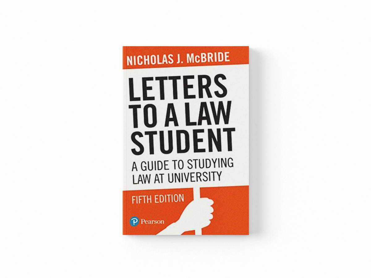 Letters to a Law Student by Nicholas McBride; 9781292375304