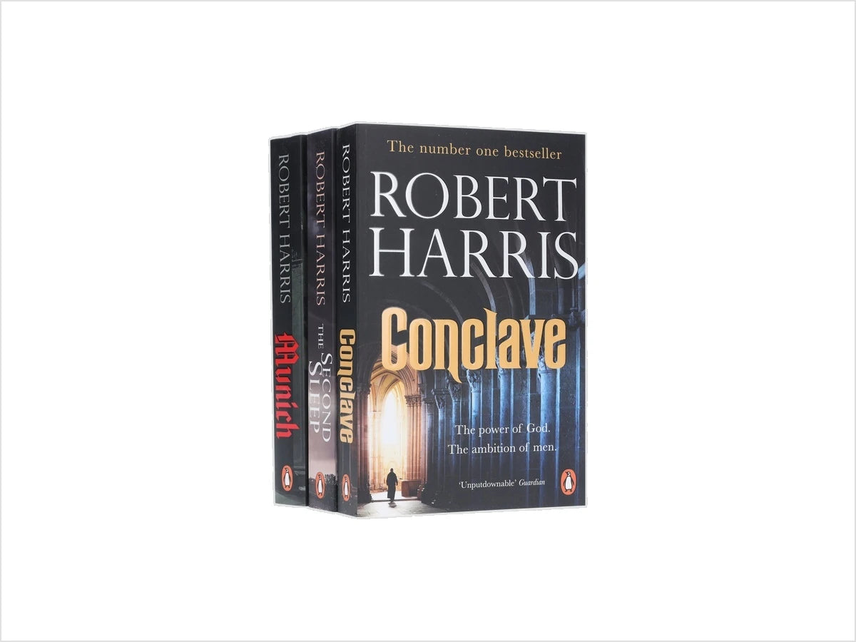 Robert Harris Collection (Conclave, The Second Sleep & Munich) 3 Books Collection