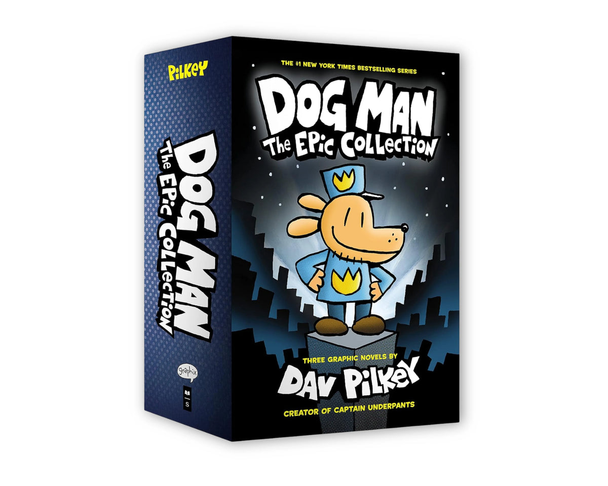 Dog Man 1-3: The Epic Collection by Pilkey, Dav; 9781338230642