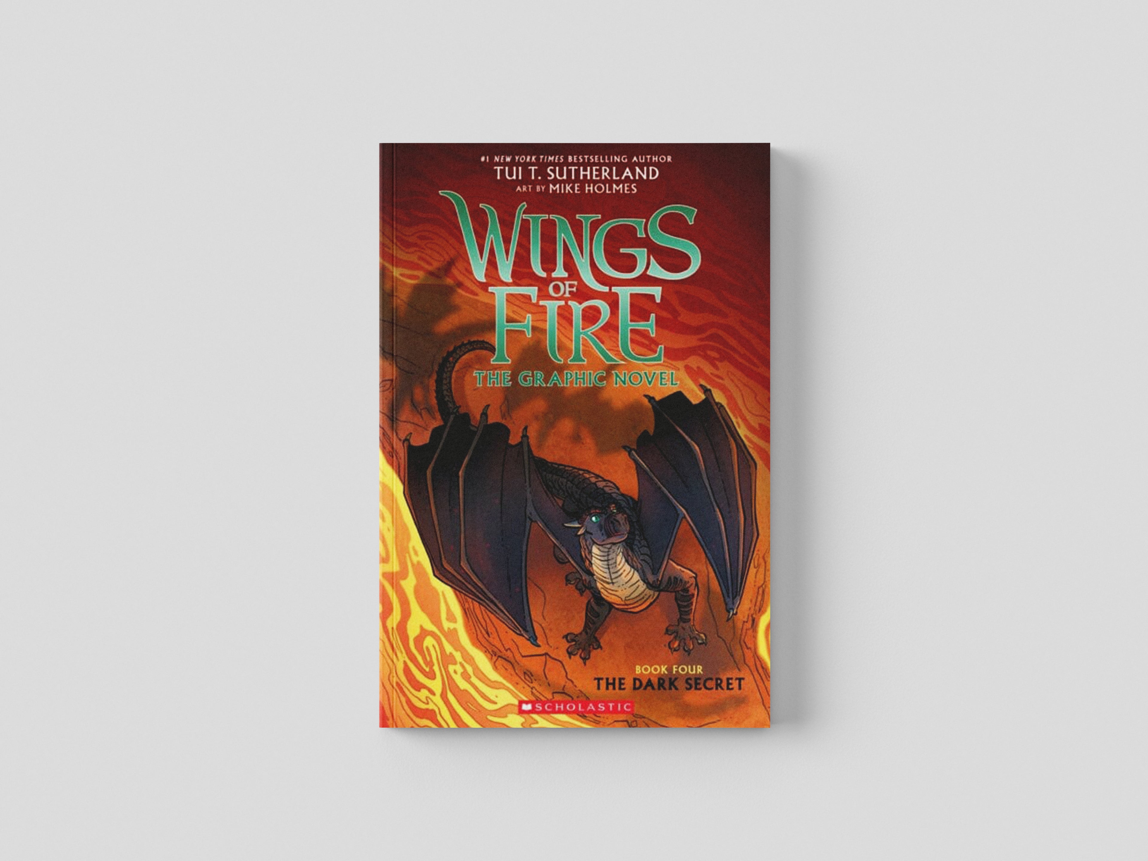 The Dark Secret (Wings of Fire Graphic Novel #4) by Tui T. Sutherland; 9781338344219