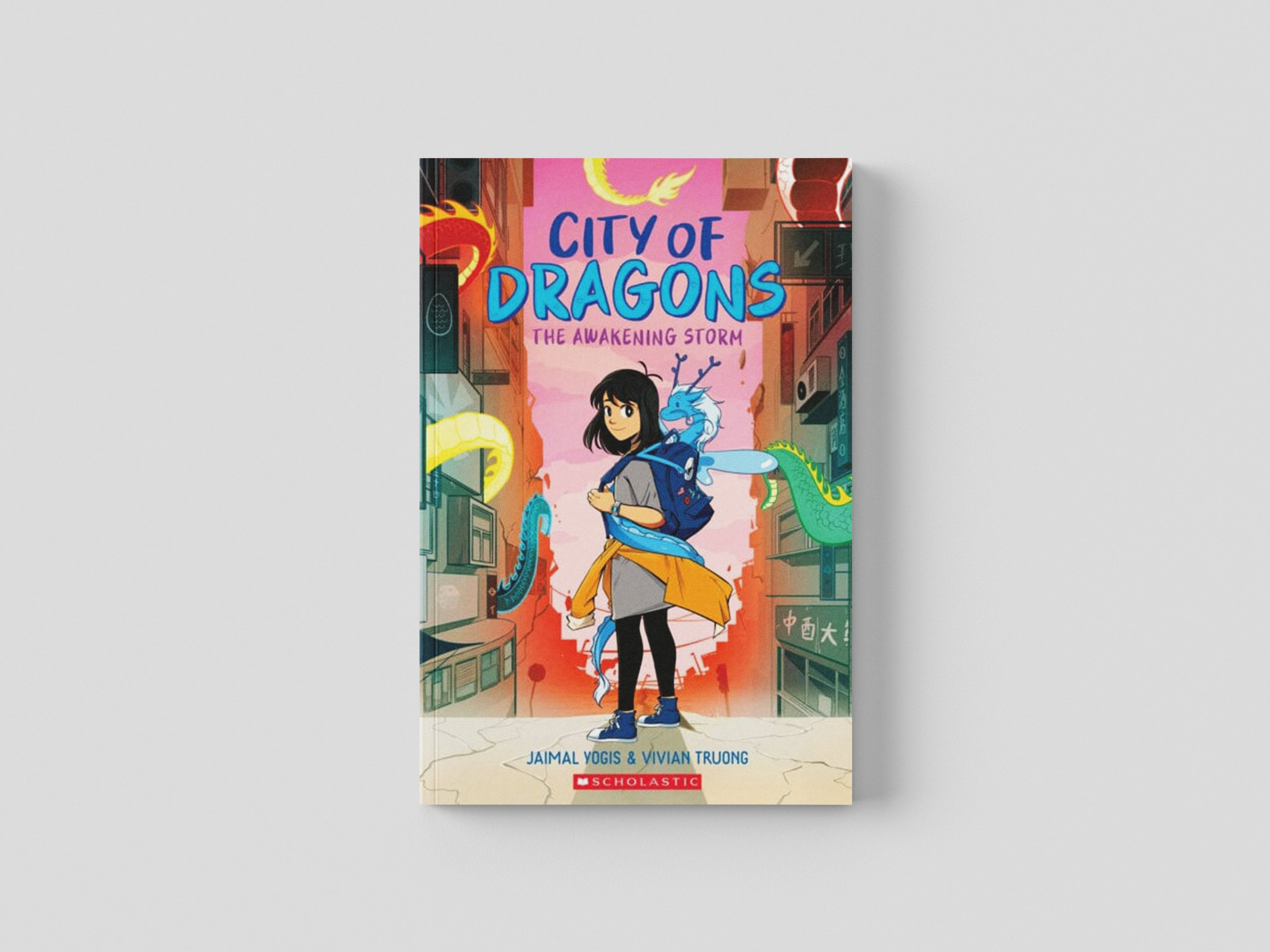 The Awakening Storm: A Graphic Novel (City of Dragons #1) by Jaimal Yogis; 9781338660425