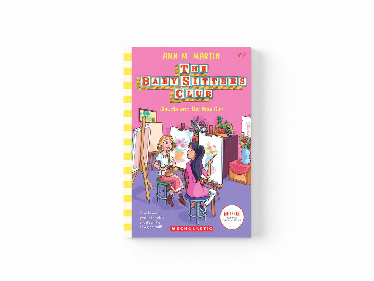 The Babysitters Club #12: Claudia and the New Girl (b&w) by Ann M. Martin; 9781338684933