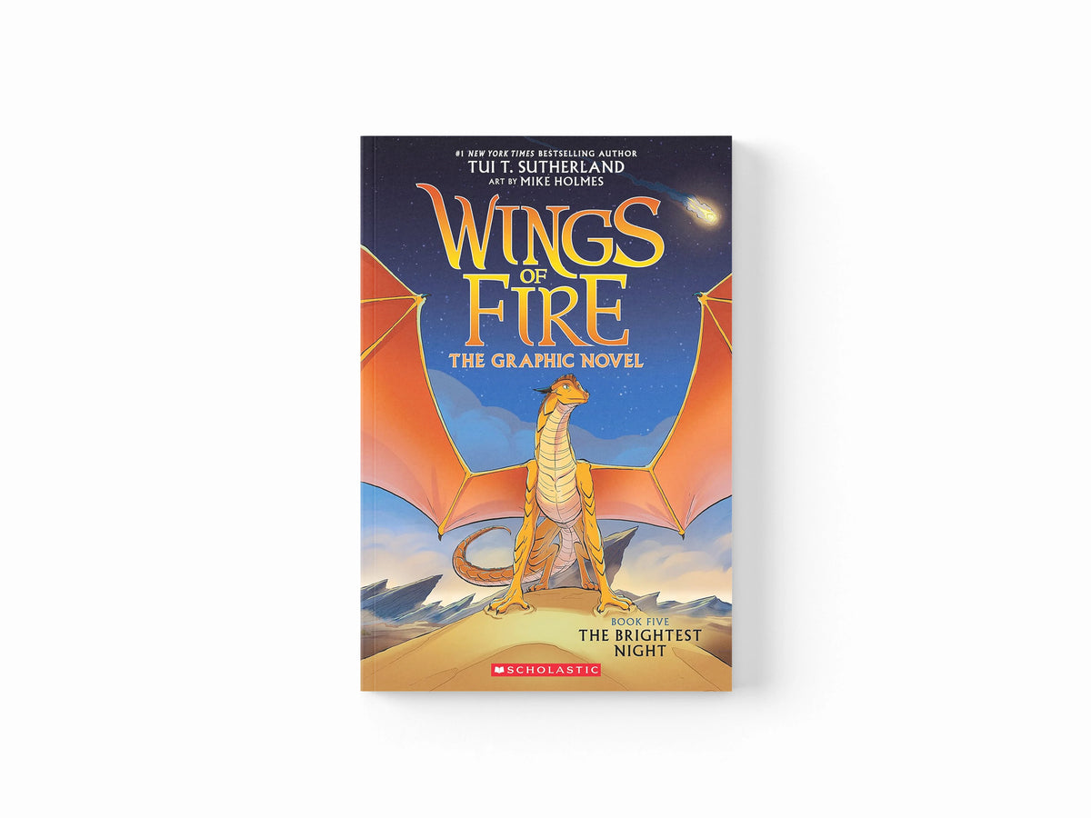 The Brightest Night (Wings of Fire Graphic Novel 5) by Tui T. Sutherland; 9781338730852