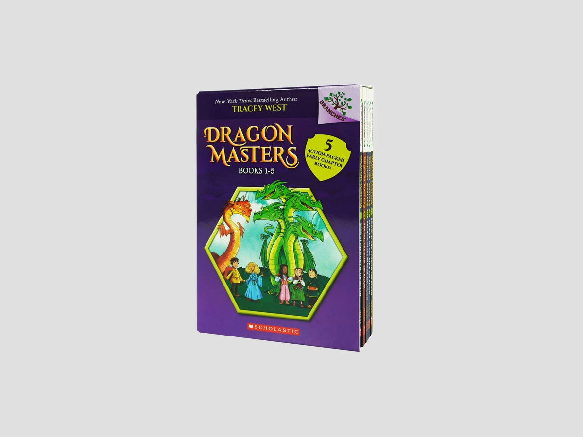 Dragon Masters Series Books 1-5 Collection - Ages 6-9 by Scholastic; 9781338777260