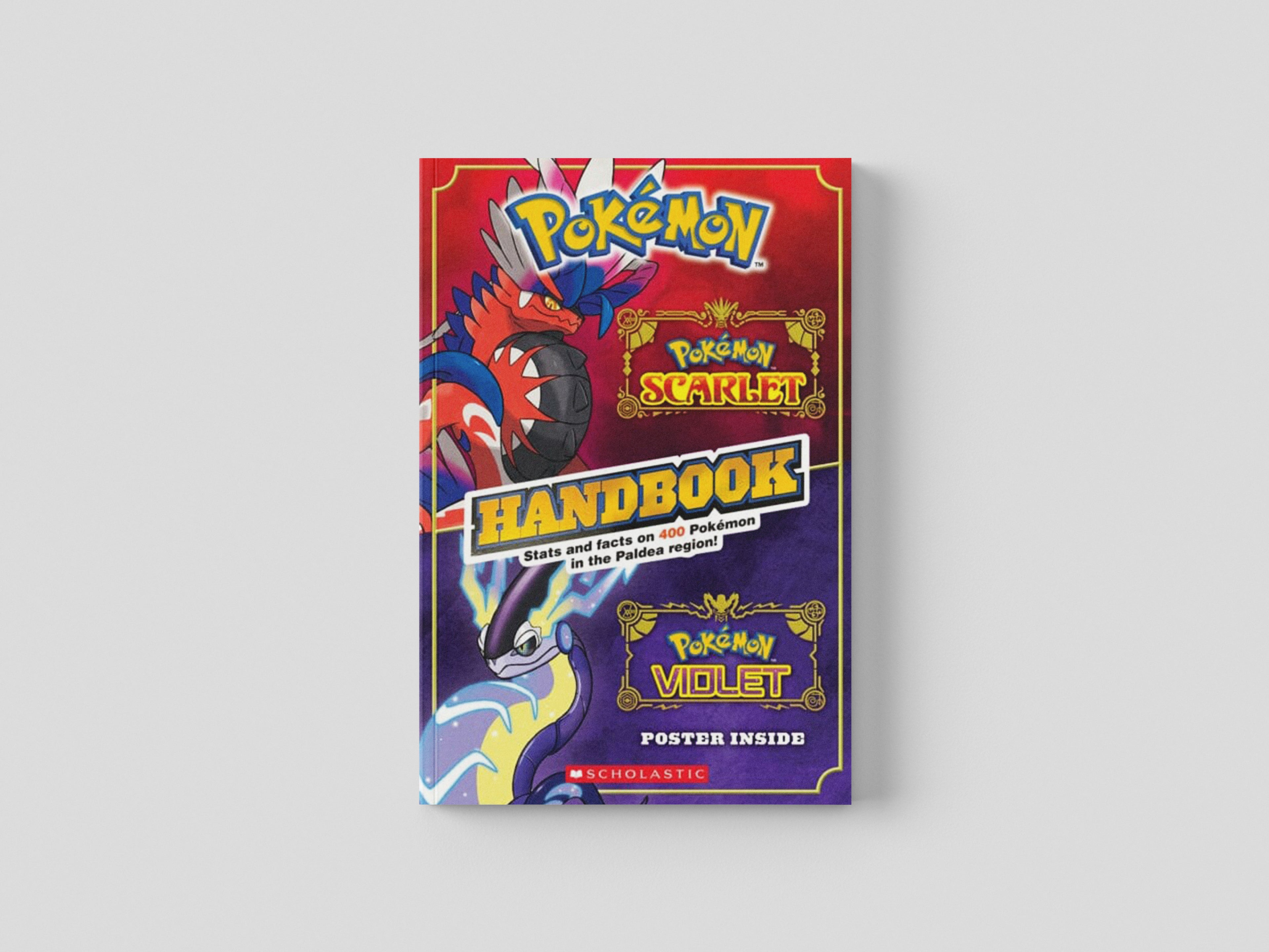 Pokemon: Scarlet & Violet Handbook by Scholastic; 9781338871371