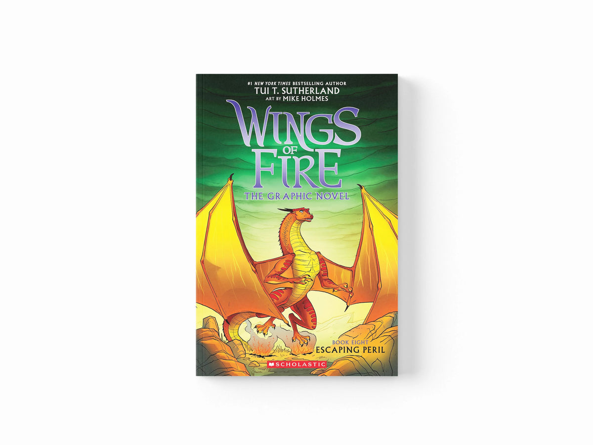 Escaping Peril (Wings of Fire #8) by Tui T. Sutherland; 9781339001234