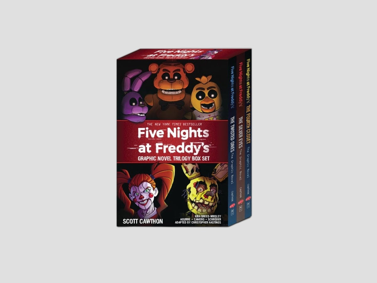 Five Nights at Freddy's Graphic Novel Trilogy Box Set by Scott Cawthon; 9781339012513