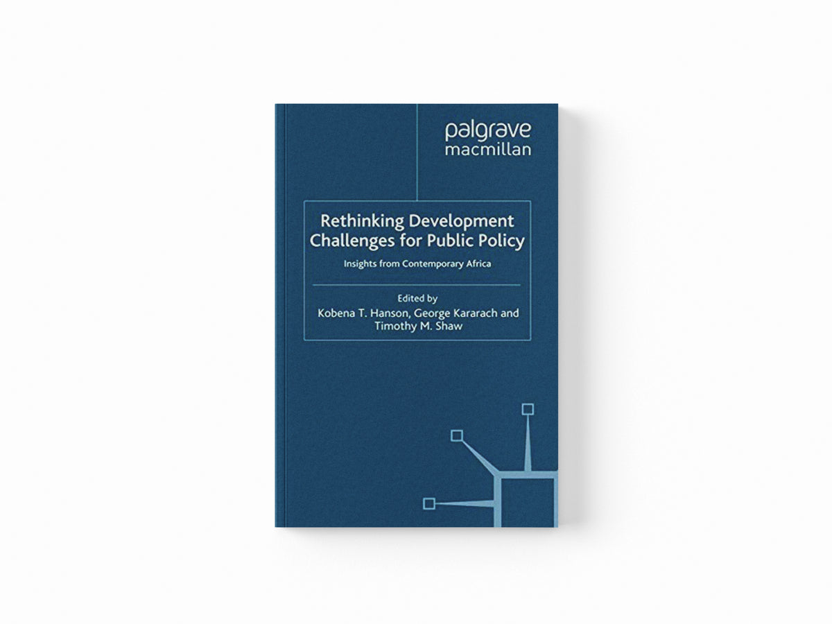 Rethinking Development Challenges for Public Policy; 9781349352296