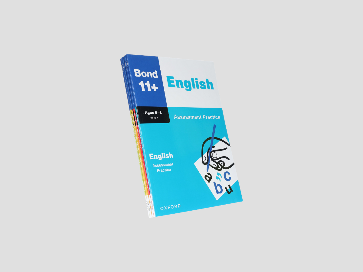 Bond 11+ Assessment Practice Year 1 (Ages 5-6) Collection by Oxford University Press; 9781382070140