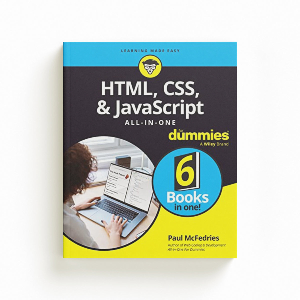 HTML, CSS, & JavaScript All-in-One For Dummies by Paul McFedries; 9781394164684