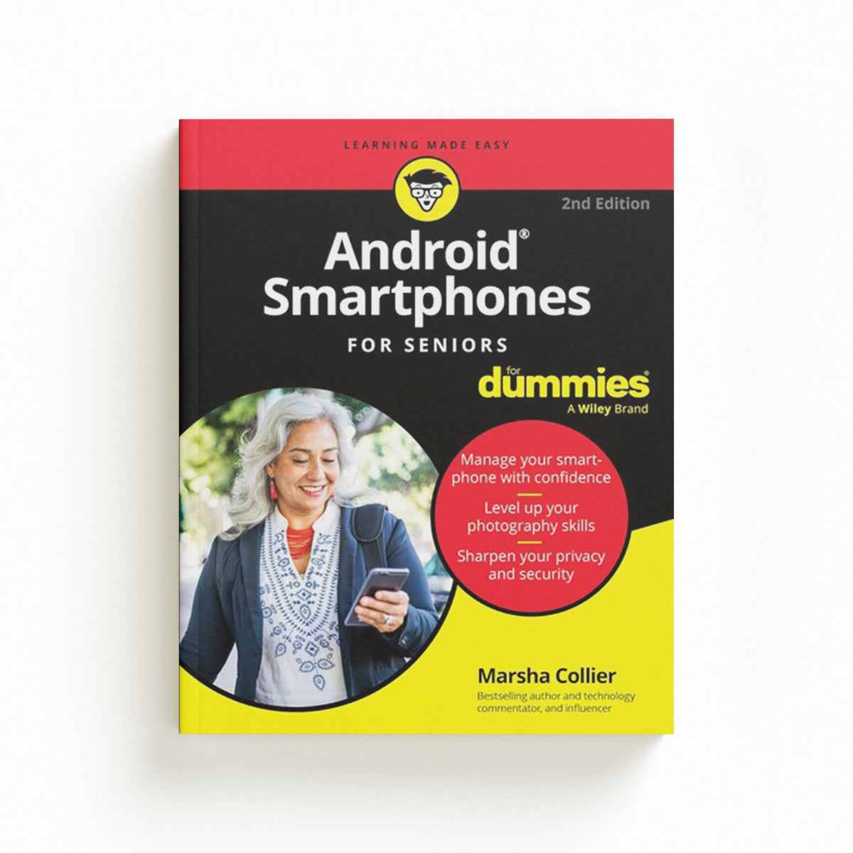 Android Smartphones For Seniors For Dummies by Marsha Collier; 9781394281572