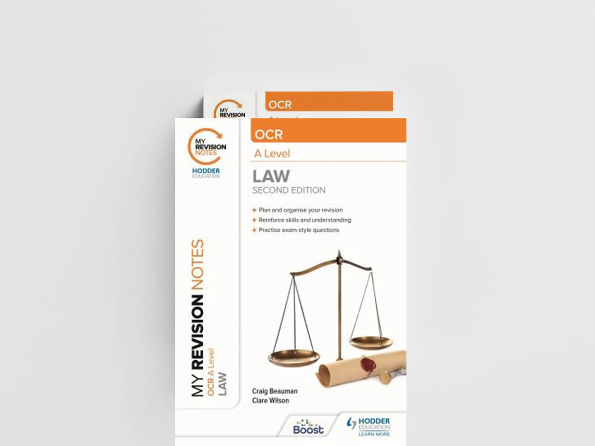 My Revision Notes: OCR A Level Law Second Edition by Clare Wilson; Craig Beauman; 9781398352032