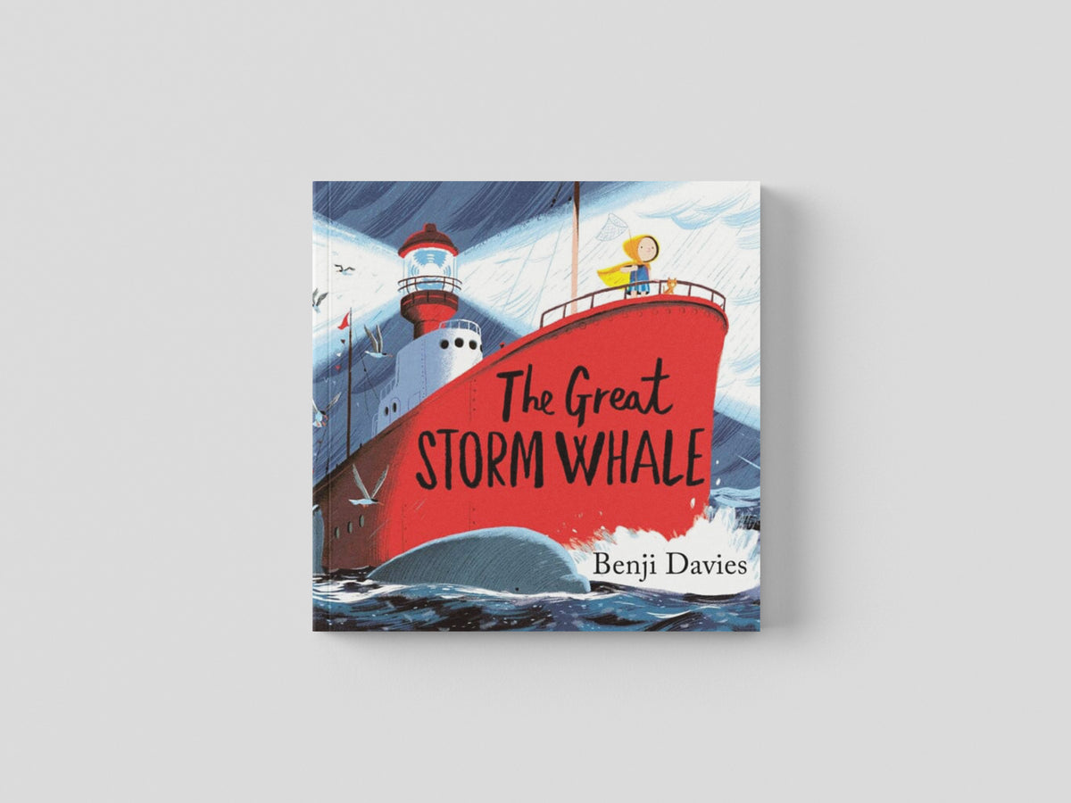 The Great Storm Whale by Benji Davies; 9781398503502