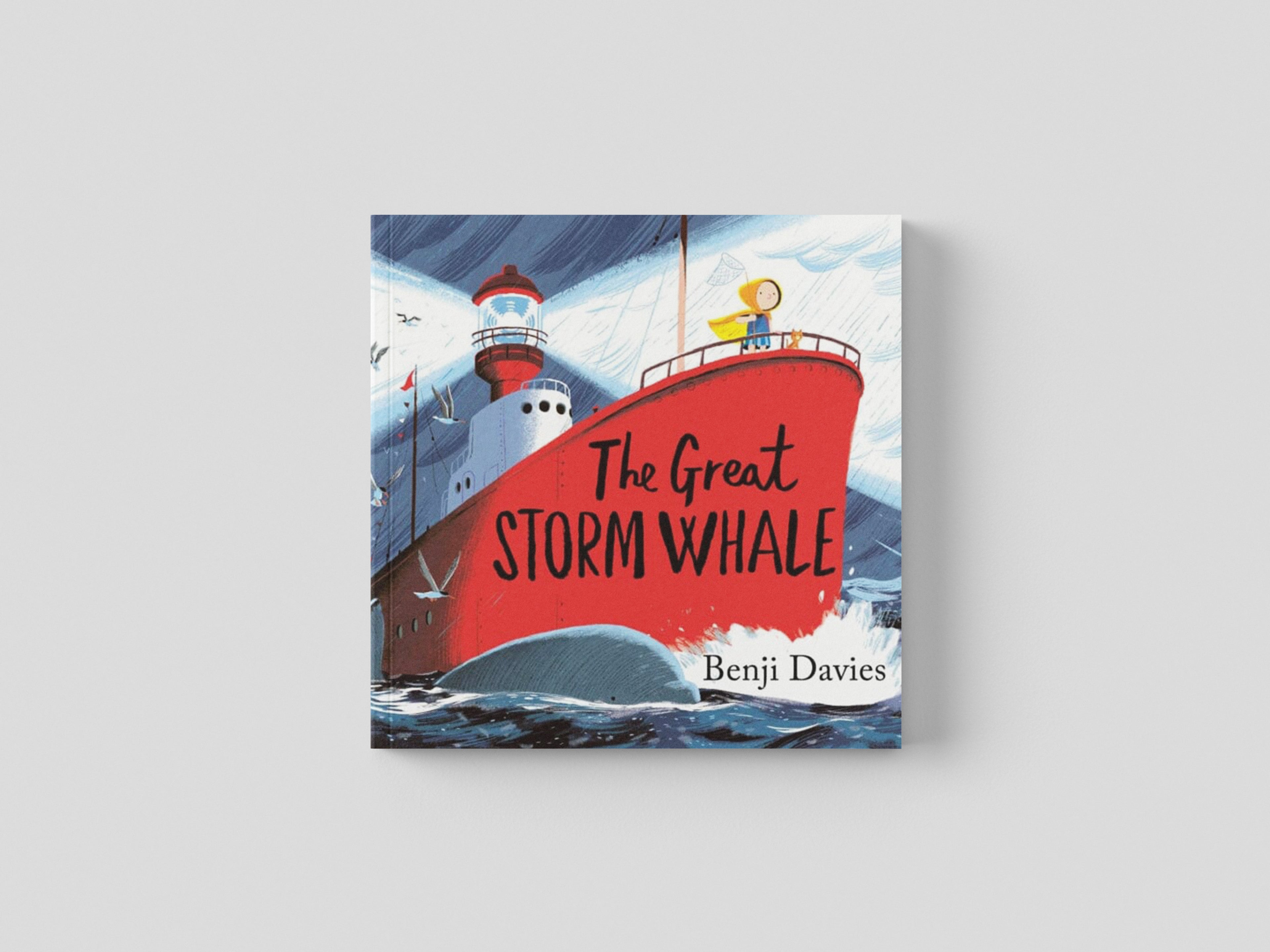 The Great Storm Whale by Benji Davies; 9781398503502