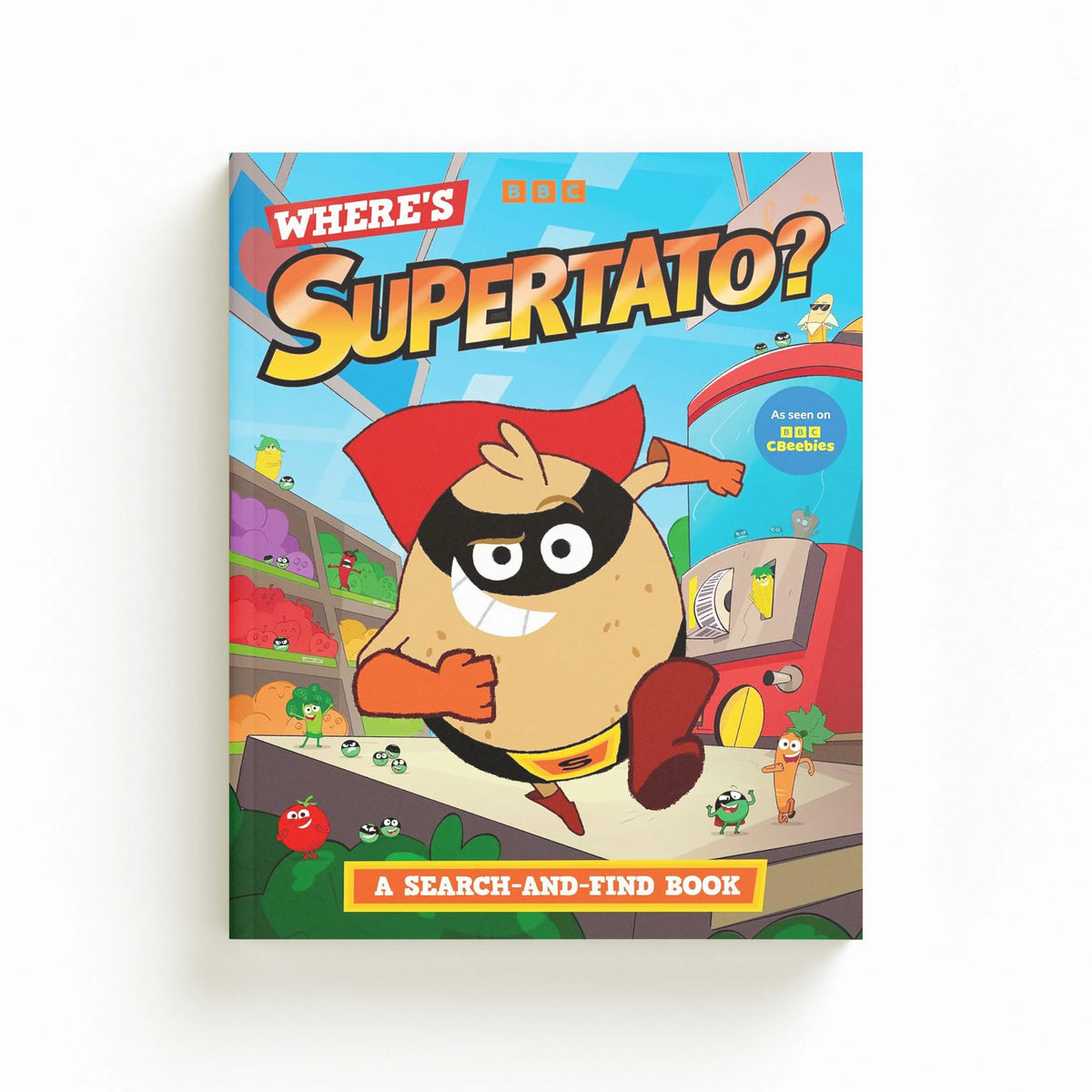 Where's Supertato? A Search-and-Find Book by Supertato; 9781398529878