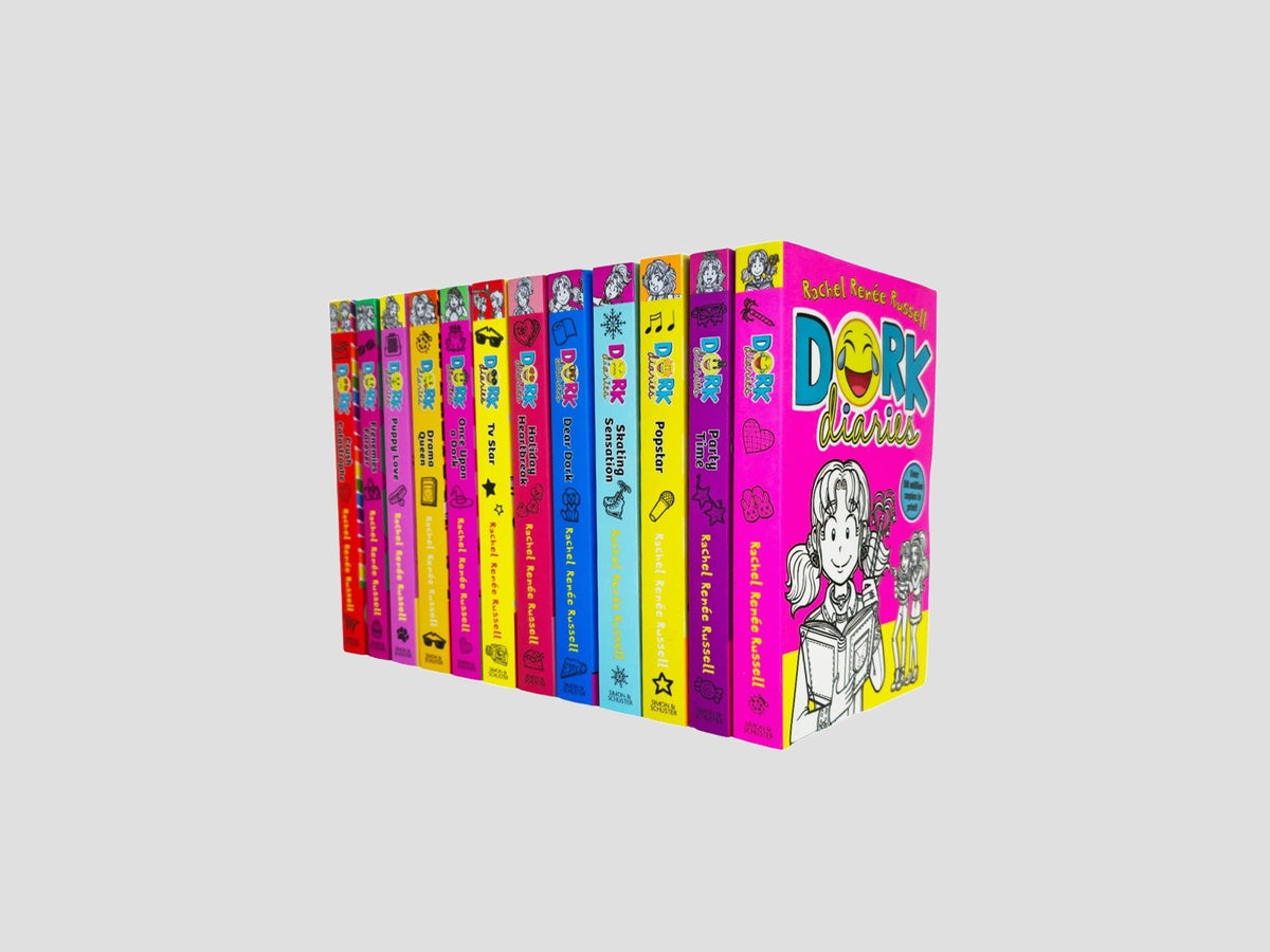 Dork Diaries Series (Vol. 1-12) 12 Books Collection by Simon & Schuster; 9781398541573