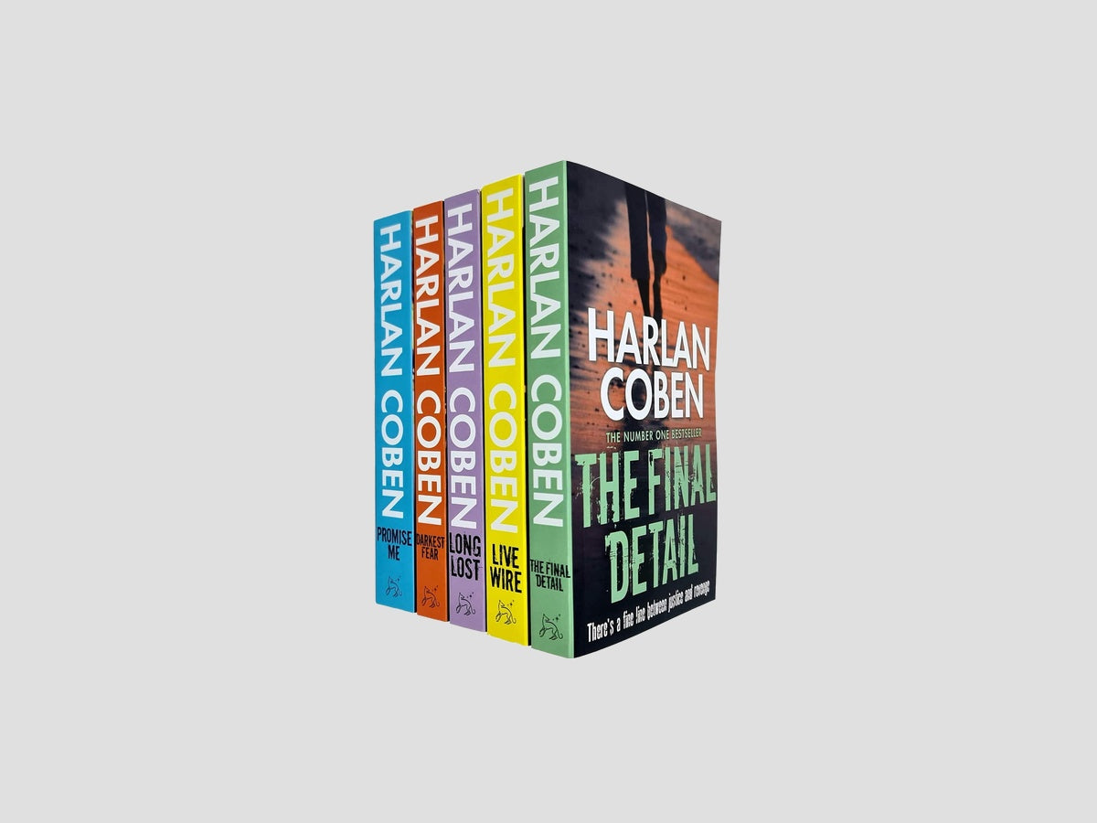 Myron Bolitar Series 2 (Book 6-10) 5 Books Collection by Harlan Coben; 9781398706415